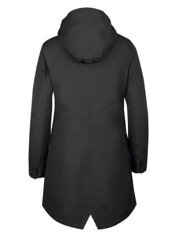 Parka 3w1 "Skogafoss" w kolorze czarno-turkusowym