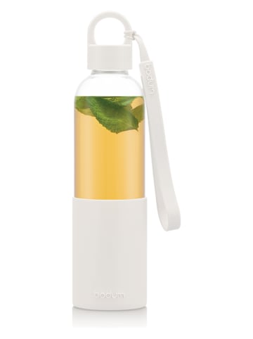 Wasserflasche "Melior" in Weiß - 500 ml