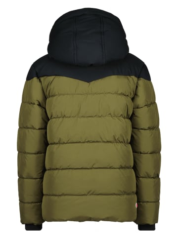 Übergangsjacke "Taros" in Khaki/ Schwarz