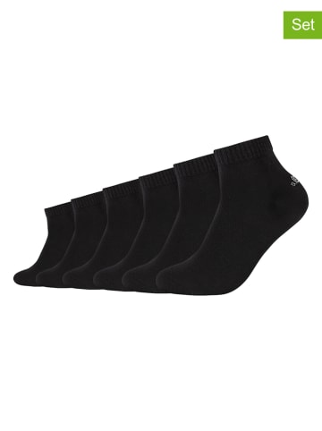 6er-Set: Socken in Schwarz
