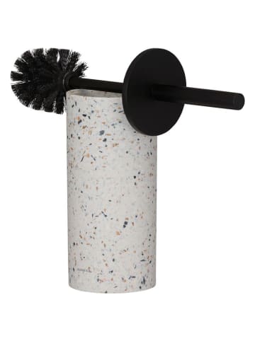 Toiletborstelgarnituur crème - (H)38 x Ø 11 cm