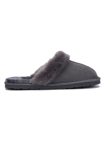 Pantoffels "Emesta" donkergrijs