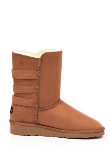 Winterboots "Gena" in Hellbraun