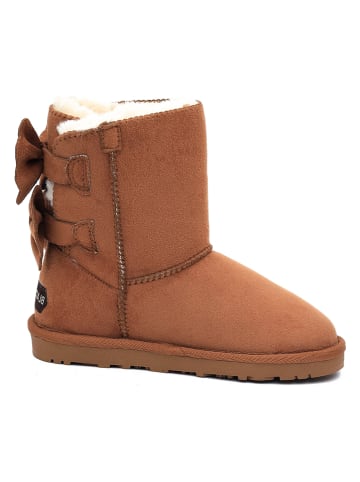 Winterboots "Edison" in Hellbraun
