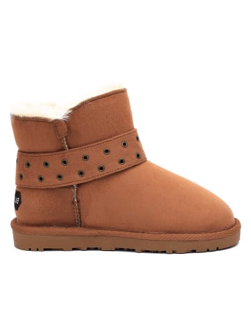 Winterboots "Picoli" in Hellbraun