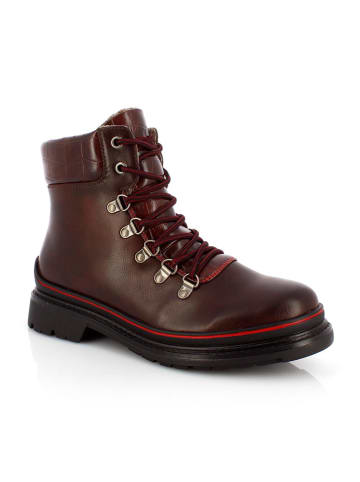 Winterboots "Rita" donkerrood