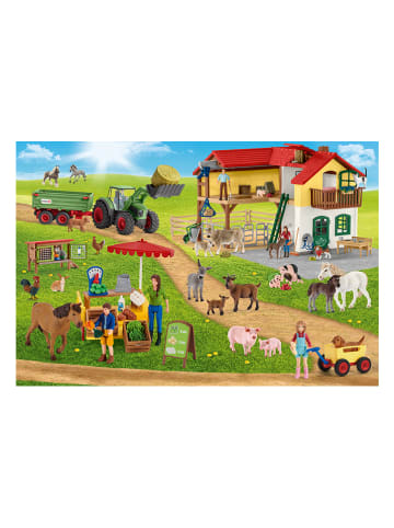 100tlg. Puzzle "Farm World - Bauernhof und Hofladen" - ab 6 Jahren