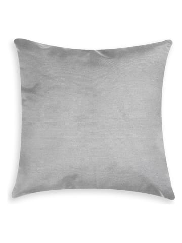 Kissen "Gnomo" in Rot/ Grau - (B)45 x (H)45 cm