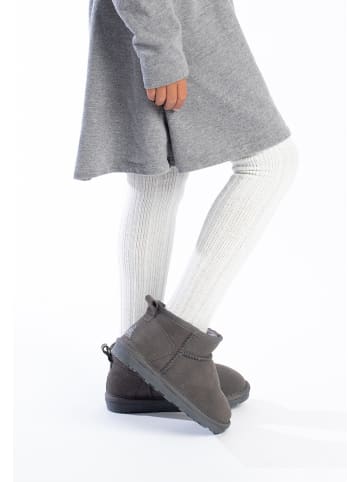 Leren winterboots "Minaki" antraciet