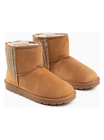 Winterboots "Tenny" in Hellbraun