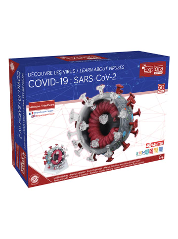 50-delige 4D-bouwset "Covid-19" - vanaf 8 jaar