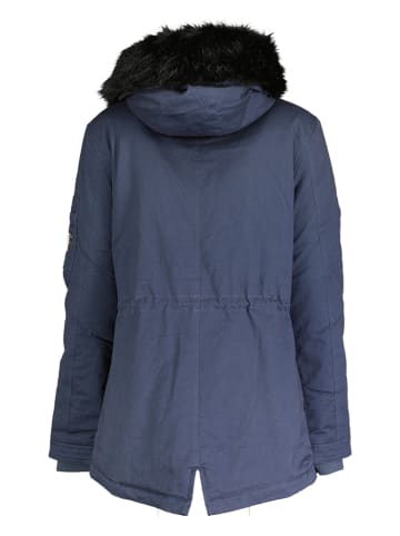 Parka "Boldina" w kolorze niebieskim