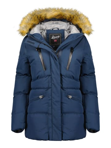 Winterjacke "Crown" in Blau