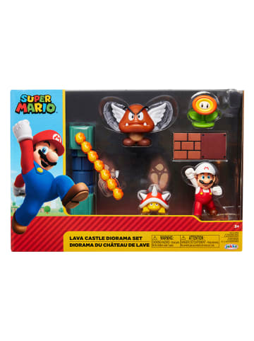 Figurki "Nintendo Lava Castle Diorama" - 3+