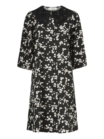 Jurk "Lilith" zwart/beige