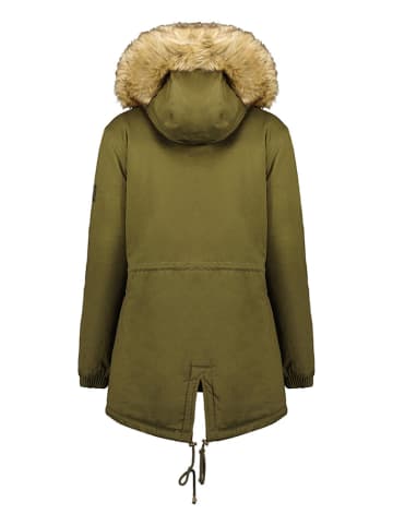 Parka "Ampuri" w kolorze khaki