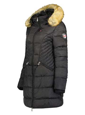 Wintermantel zwart