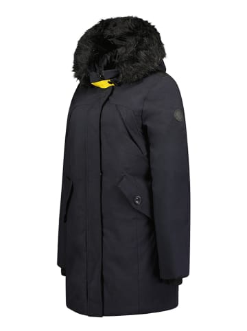Parka w kolorze granatowym