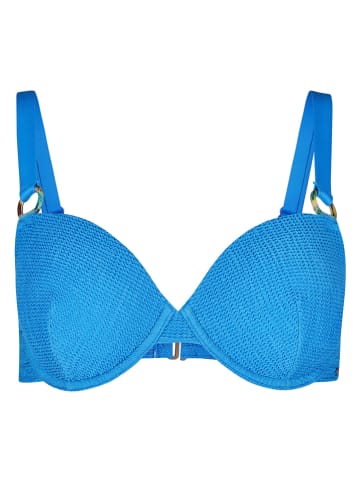 Biustonosz bikini w kolorze niebieskim