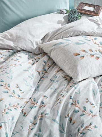 Renforcé beddengoedset "Lendell" wit