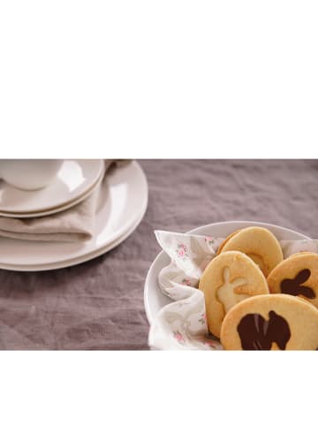 Wykrawacze (6 szt.) "Linzer" w kolorze srebrnym