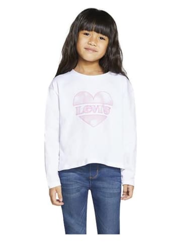 Longsleeve in Weiß