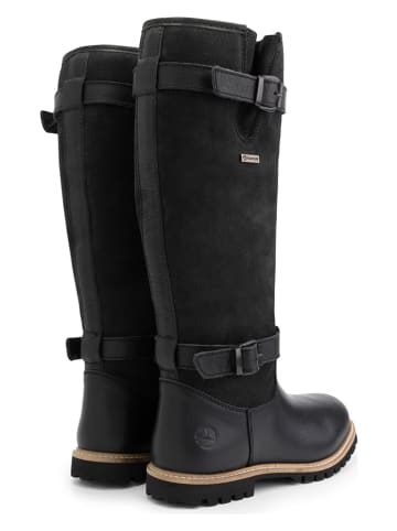 Leder-Stiefel "Greenlad" in Schwarz