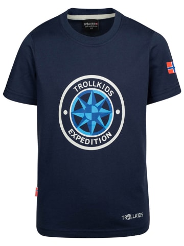 Funktionsshirt "Windrose" in Dunkelblau