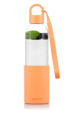 Glasflasche "Melior" in Apricot - 500 ml