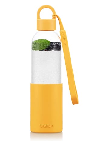 Glasflasche "Melior" in Gelb - 500 ml