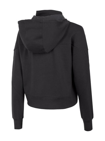 Sweatjacke in Dunkelgrau