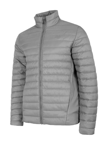 Steppjacke in Grau