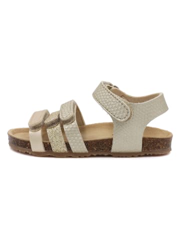 Sandalen in Gold