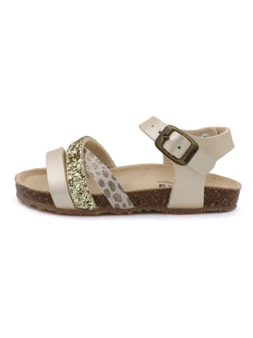 Sandalen in Gold