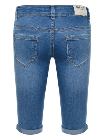 Capri-spijkerbroek blauw