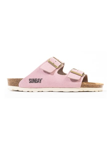 Pantoletten "Trefle" in Rosa