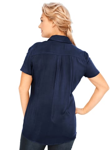 Blouse donkerblauw