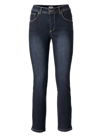 Dżinsy - Slim fit - w kolorze granatowym