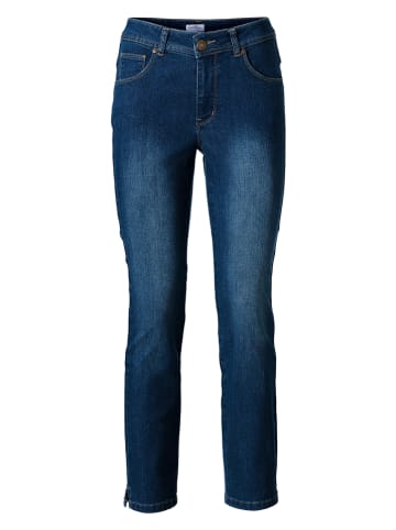 Dżinsy - Slim fit - w kolorze niebieskim