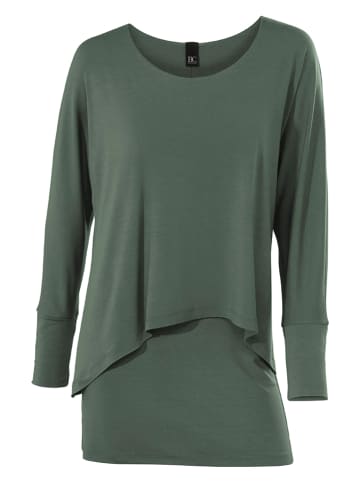 Longsleeve in Grün