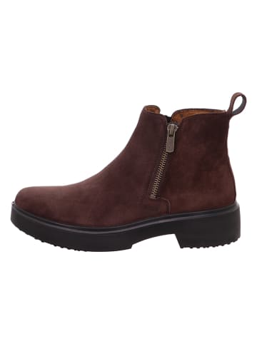Leder-Stiefeletten "Angel" in Dunkelbraun