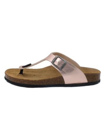 Teenslippers roségoudkleurig