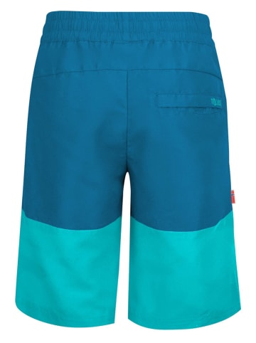 Badeshorts "Kroksand" in Blau/ Türkis