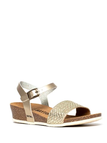 Keilsandaletten "Leganes"  in Gold