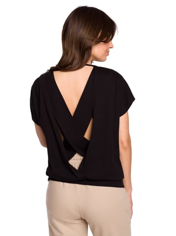 Shirt in Schwarz