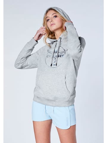 Hoodie "Cala Blanca" in Grau