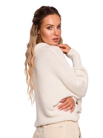 Sweter w kolorze kremowym