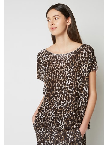 Shirt in Braun/ Schwarz