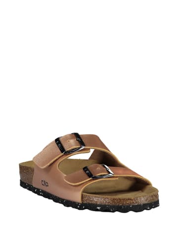 Pantoletten "Thalitha" in Gold