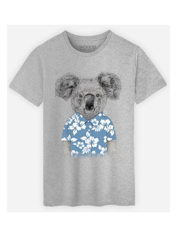 Koszulka "Koala Blue" w kolorze szarym